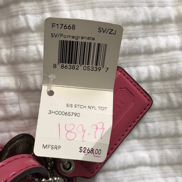 Brand new never used Coach shoulder bag - Picture 4 of 4